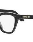 DiorMidnight O B1I Black Butterfly Eyeglasses