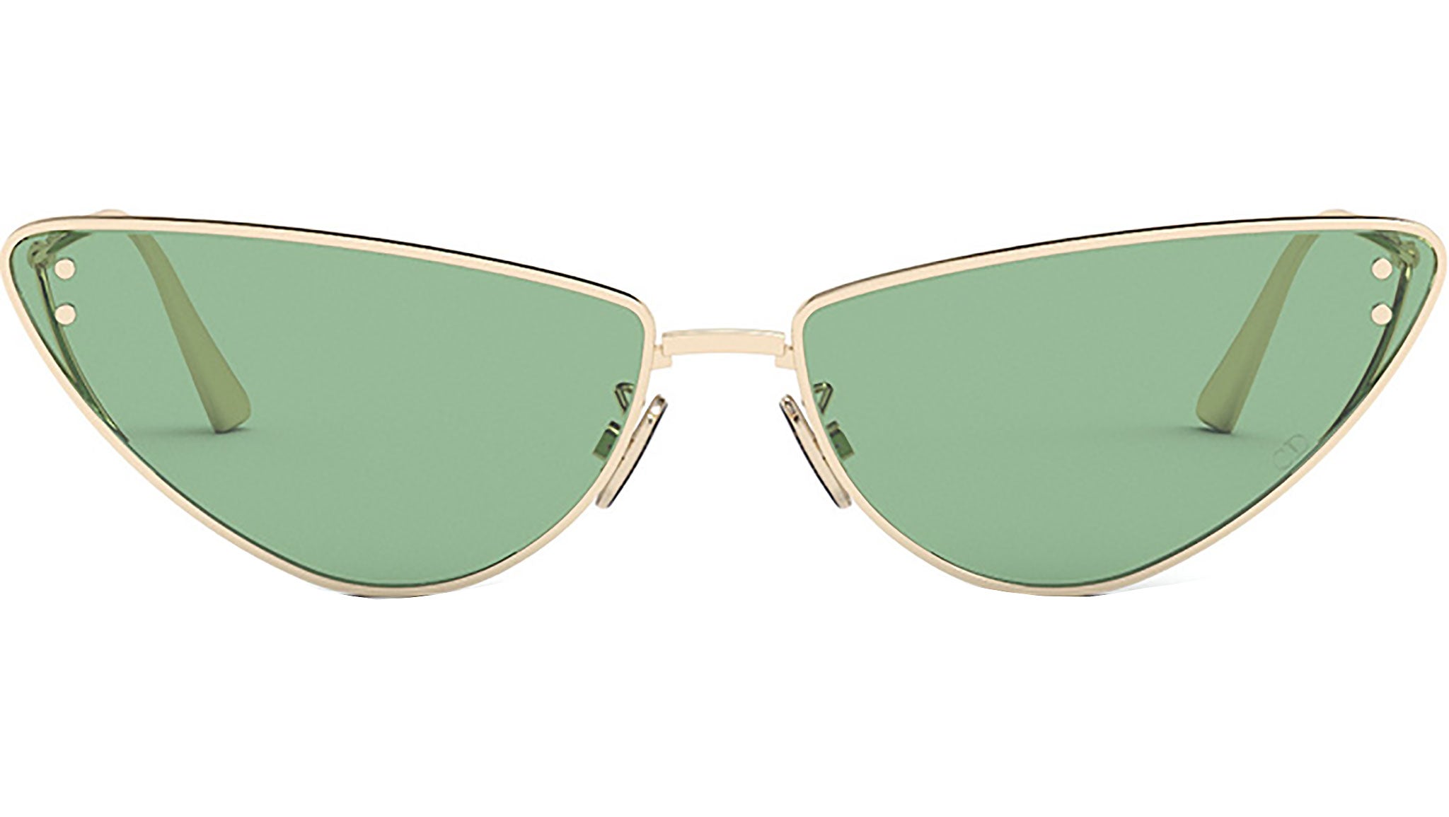 Dior MISSDIOR B1U B0O0 Cat Eye Sunglasses - Gold/Green DIOR EYEWEAR MissDior B1U cat-eye gold-tone sunglasses | NET  main image 2