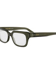 CELINE 3 Dots HD Green Rectangular Eyeglasses