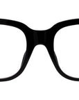 Anagram Black Geometric Eyeglasses