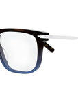 DiorBlackSuitO 12I Tortoise Faded Geometric Eyeglasses