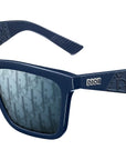 DiorB27 S1I Blue Geometric Sunglasses