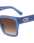 ICON 0010/S FLL Matte Blue