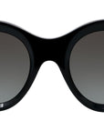 Anagram Black Round Sunglasses