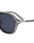 DiorBlackSuit A4U Shiny Grey Pilot Sunglasses