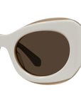 Signature White Butterfly Sunglasses