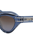 DiorSignature B7I Blue Cat Eye Sunglasses