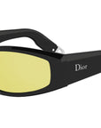 DiorSymbol S1I Black Geometric Sunglasses
