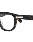 DiorBlackSuitO R4I Havana Round Eyeglasses
