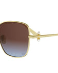 DiorTribales S1U Gold Square Sunglasses