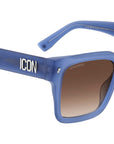 ICON 0010/S FLL Matte Blue