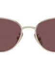Signature Gold Oval Sunglasses