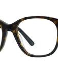 30MontaigneMiniO SI Havana Squared Eyeglasses