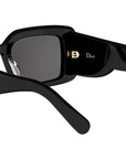 DiorLuckyCharms S1I Black Rectangular Sunglasses
