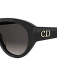 DiorGlow A1I Black Pilot Sunglasses