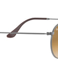 Round Flat Lenses RB3447N gunmetal
