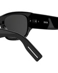 DiorBlackSuit XL S4I Black Square Sunglasses