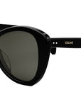 CELINE Thin Black Butterfly Sunglasses