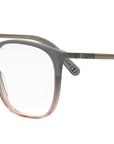 Mini CD O S1I Grey Geometric Eyeglasses