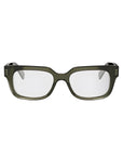 CELINE 3 Dots HD Green Rectangular Eyeglasses