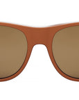 Baguette Brown Oval Sunglasses