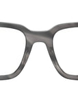 B.zero1 Grey Geometric Eyeglasses