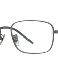 Titanium Ruthenium Rectangular Eyeglasses