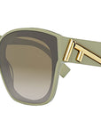 Fendi First Green Square Sunglasses