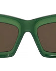 Anagram Green Cat Eye Sunglasses