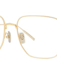 GV Speed Yellow Geometric Eyeglasses