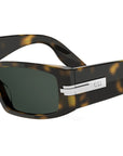DiorBlackSuit XL S5I Havana Rectangular Sunglasses
