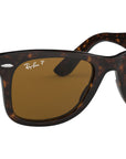 Original Wayfarer Classic RB2140 brown tortoise polarized