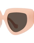 Anagram Pink Geometric Sunglasses