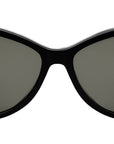 CELINE Thin Black Butterfly Sunglasses