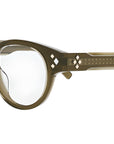 CD DiamondO R1I Green Round Eyeglasses
