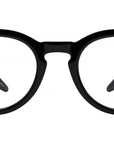 Oxford Black Round Eyeglasses