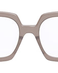 Triomphe Brown Square Eyeglasses