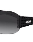 Dior3D M2U Matte Black Shield Sunglasses
