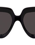 Anagram Black Geometric Sunglasses