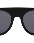 Tubogas Black Round Sunglasses