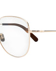 Mini CD O A1U Gold Pilot Eyeglasses