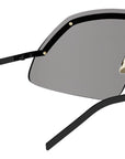 Morning Shade Black Mask Sunglasses
