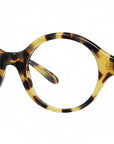 Slim Tortoise Round Eyeglasses