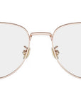 Petit CDO R2U Rose Gold Round Eyeglasses