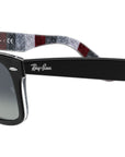 Original Wayfarer Color Mix RB2140 black on chevron grey