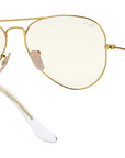 Aviator Clear Evolve RB3025 001/5F Gold Grey Photochromic