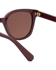B.zero1 Bordeaux Butterfly Sunglasses