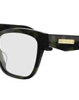 CDiorO S4I Dark Green Cat Eye Eyeglasses