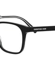 DiorBotanicaO S1I Black Rectangular Eyeglasses