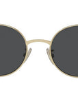 Signature Gold Pink Oval Sunglasses